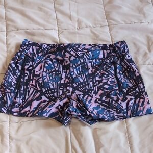Reel Legends Women's Pink and Blue Athletic Shorts